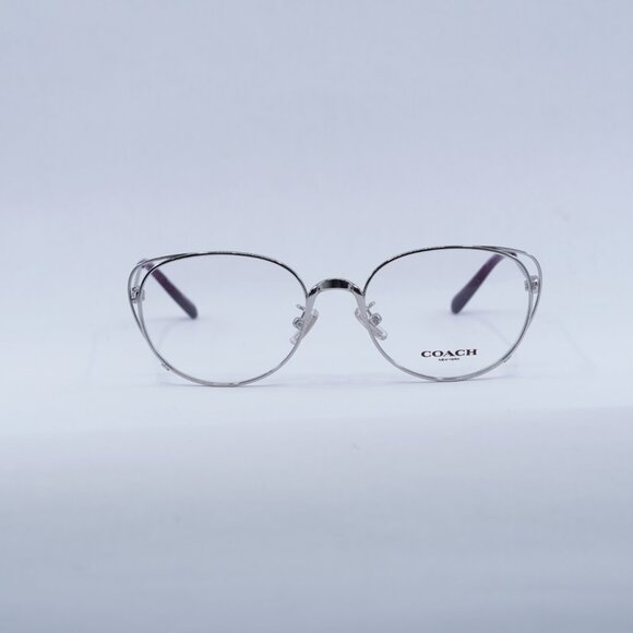 🕶️ New Coach HC5095 9001 Eyeglasses - Silver Frame 54mm - Picture 2 of 11